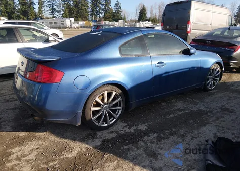 2005 Infiniti G35 z USA, uszkodzony, nr VIN JNKCV54E45M421042